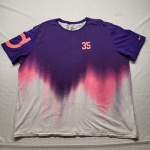 Nike T Shirt Mens 2XL Purple Kevin Durant Graphic Short Sleeve Dri Fit Athletic